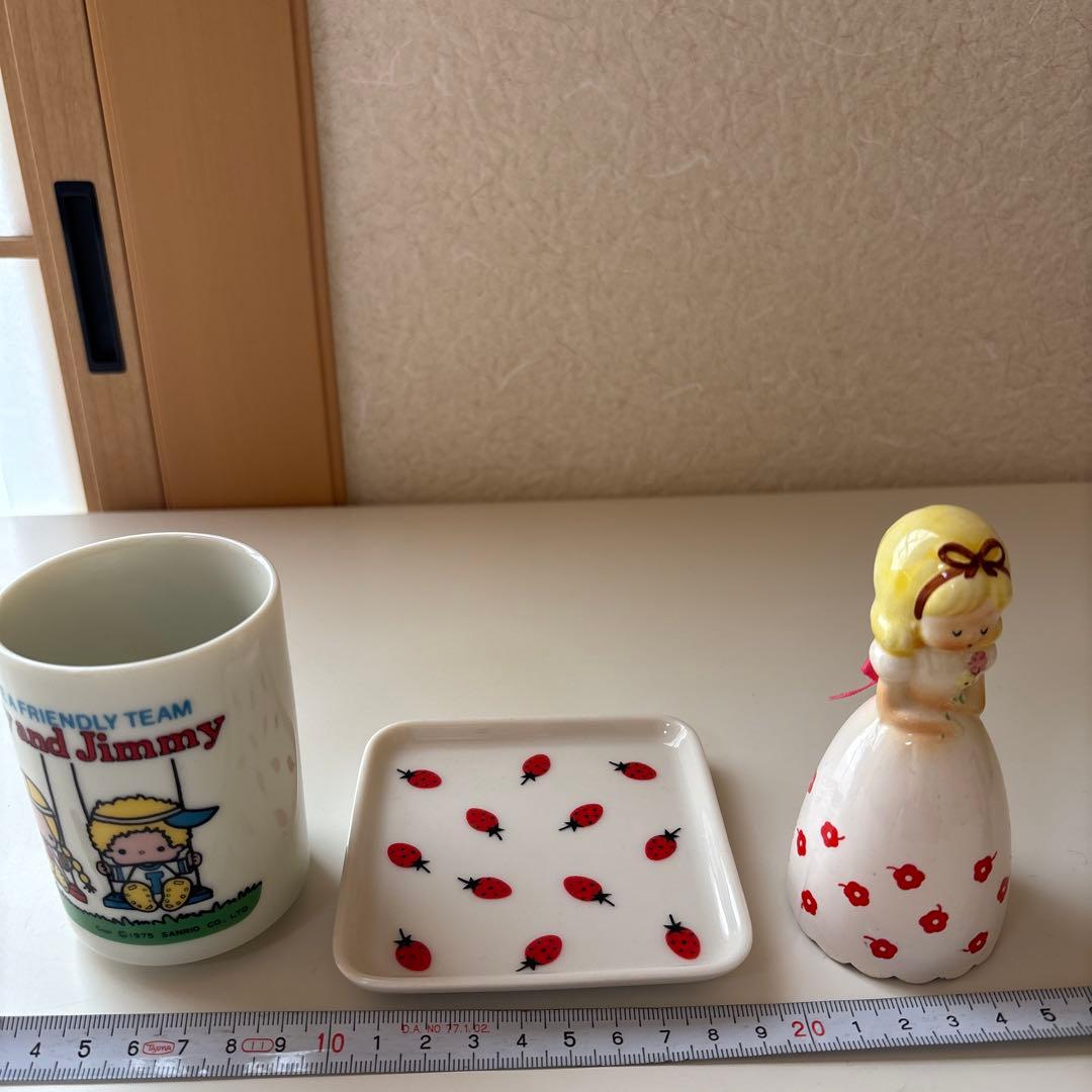 希少 サンリオ 昭和 40年代 1970頃 レトロ アンティーク 3点