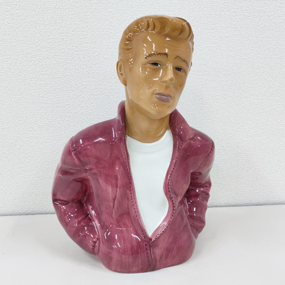 ジェームズ・ディーン　James Dean　陶器製小物入れ　CLAY ART