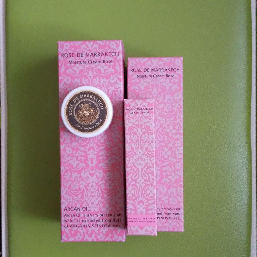 Rose de Marrakech モイスチャークリーム４点セット