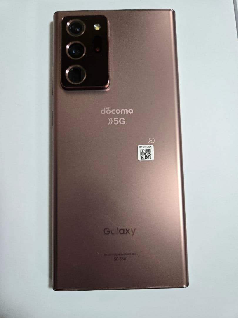 スマートフォン本体 Galaxy note20ultra 5G docomo