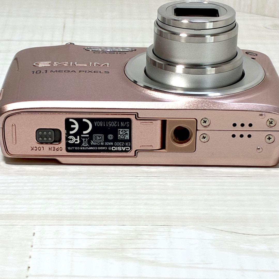 CASIO EXILIM EX-Z300 ピンク コンデジ 充電器 SDカード付