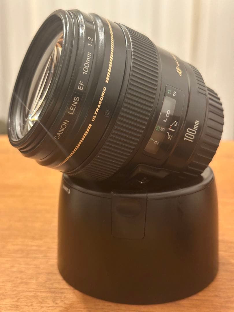 Canon キヤノン　EF 100mm f/2 単焦点　EFマウント