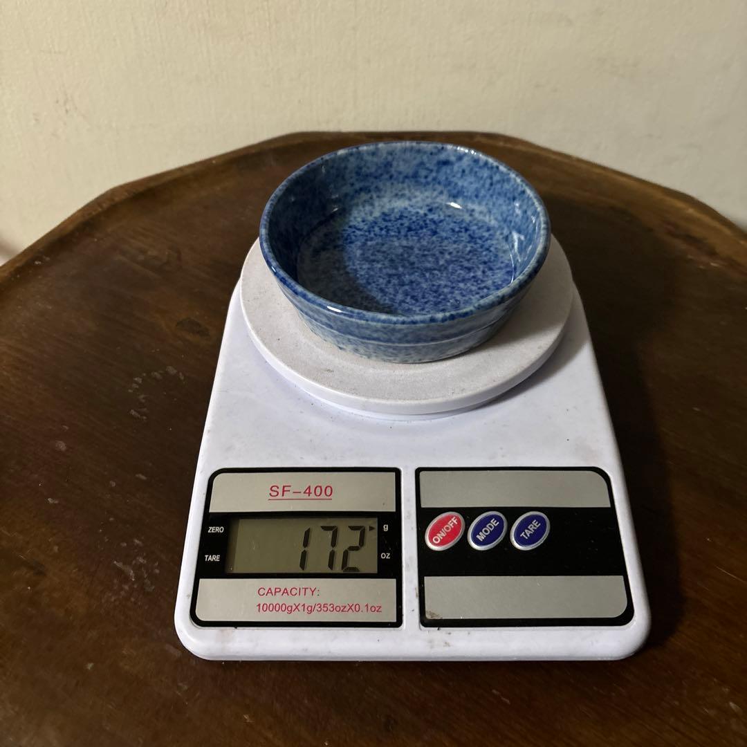 古伊万里　吹き墨　筆洗い　小鉢　江戸時代　骨董　アンティーク　古道具　検:李朝