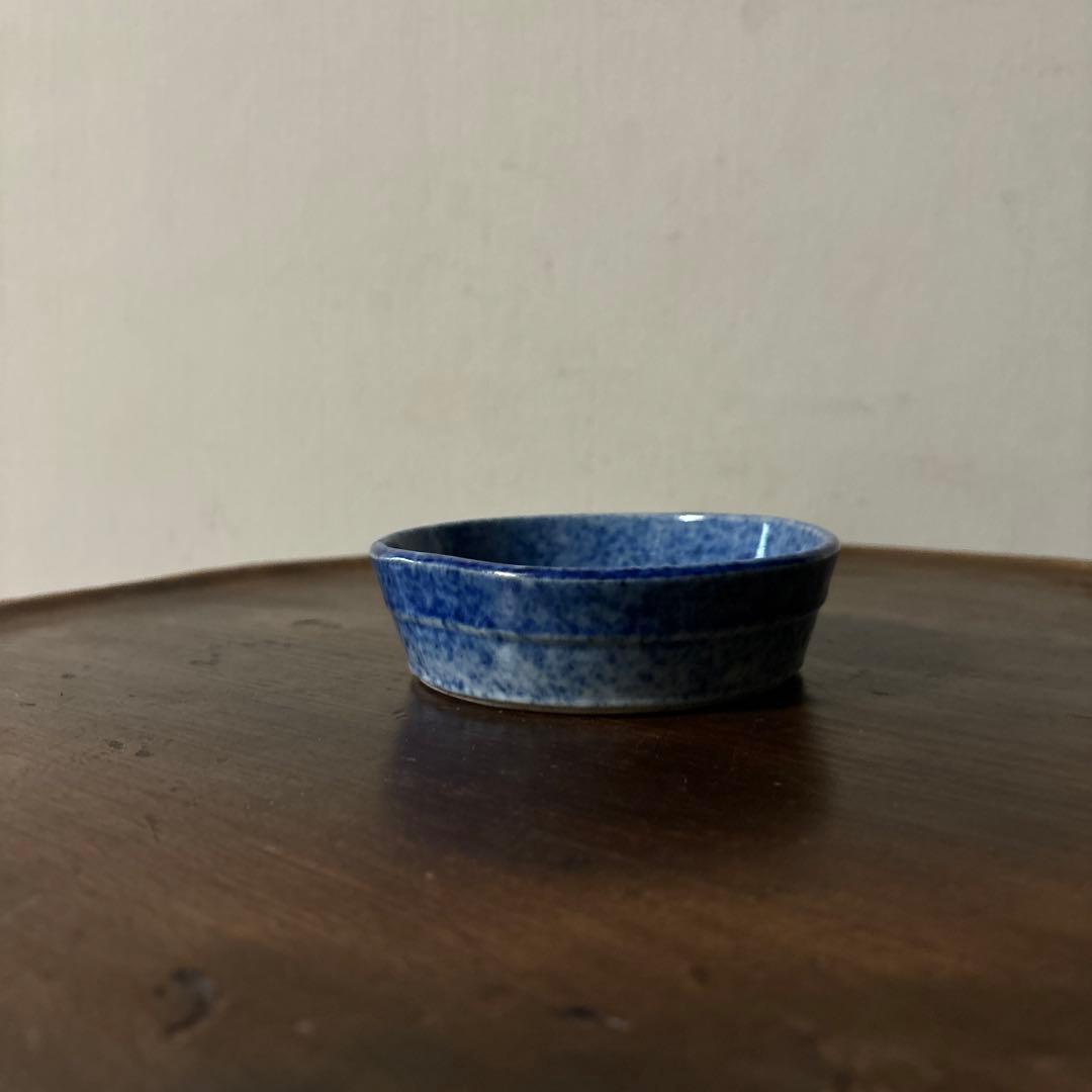 古伊万里　吹き墨　筆洗い　小鉢　江戸時代　骨董　アンティーク　古道具　検:李朝