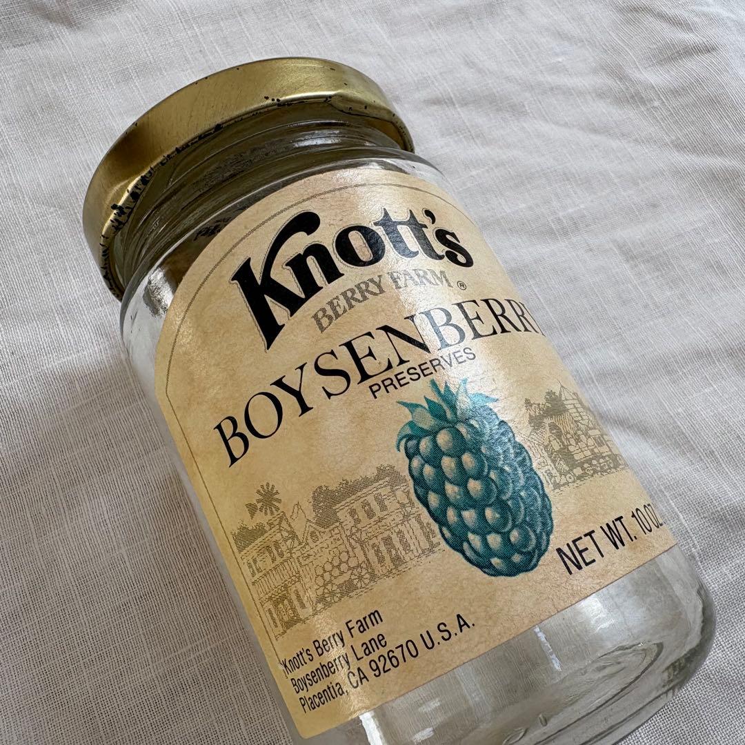 ヴィンテージ＊Silver Spoon ＊knott's＊キャニスター＊空き瓶