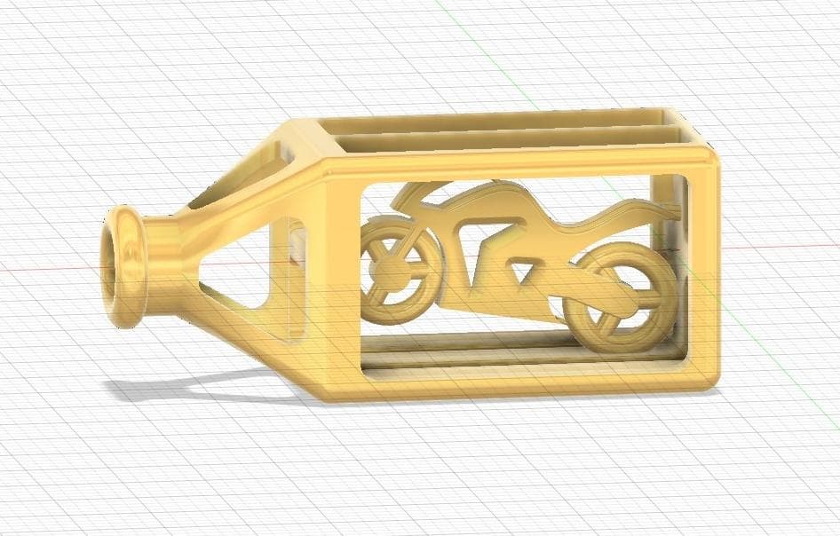 「バイクガレージ　スピードの記憶」オーダーメイドボトル型ネックレス