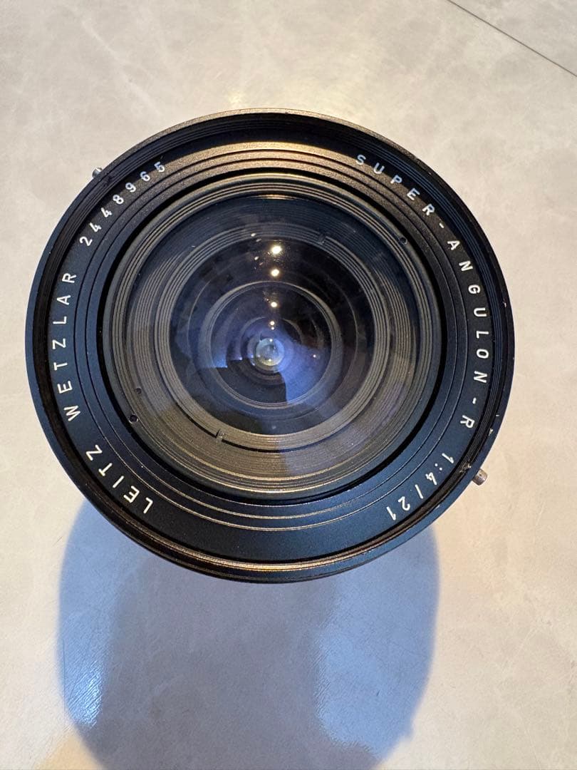希少 美品 LEICA SUPER-ANGULON R 21mm F4