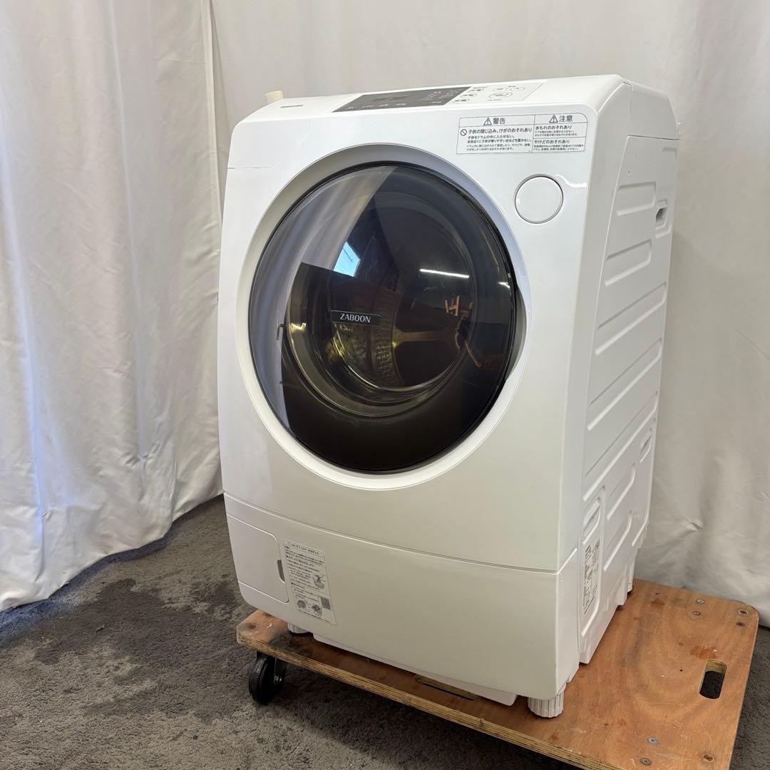 Y29　ドラム式洗濯機　東芝　9キロ　乾燥　安い　綺麗　左開き　設置無料