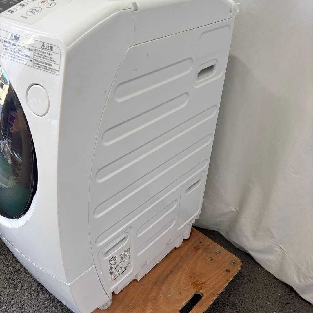 Y29　ドラム式洗濯機　東芝　9キロ　乾燥　安い　綺麗　左開き　設置無料