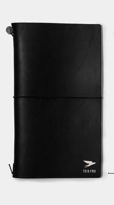 トラベラーズノート　TO&FRO　レギュラーサイズ　ブラック　新品
