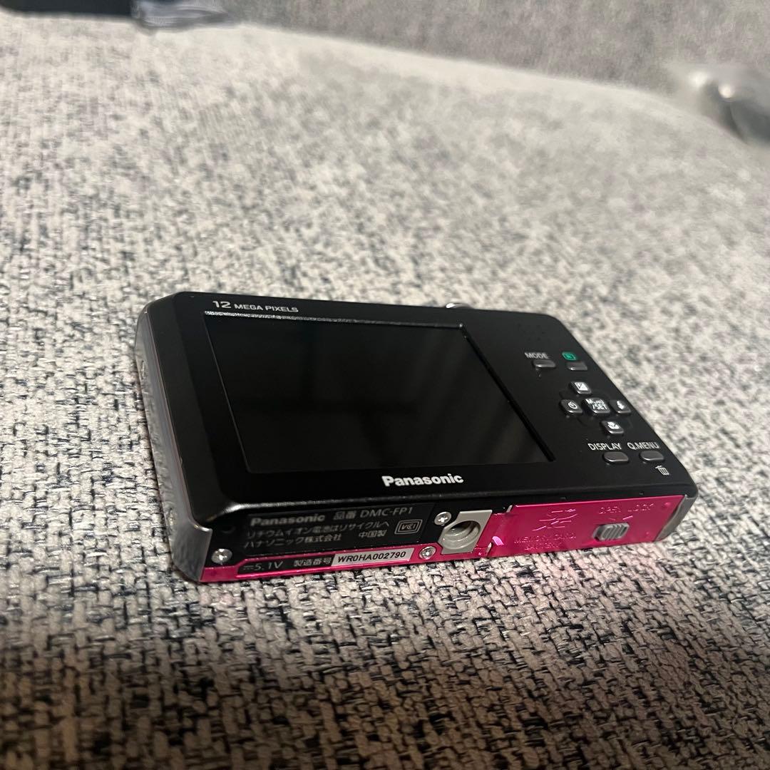 【動作確認済み】Panasonic LUMIX FP1 ピンク デジカメ