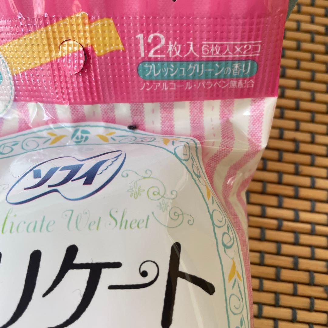 【48個セット】12枚✖️2個入　ユニチャーム デリケートウェットシート