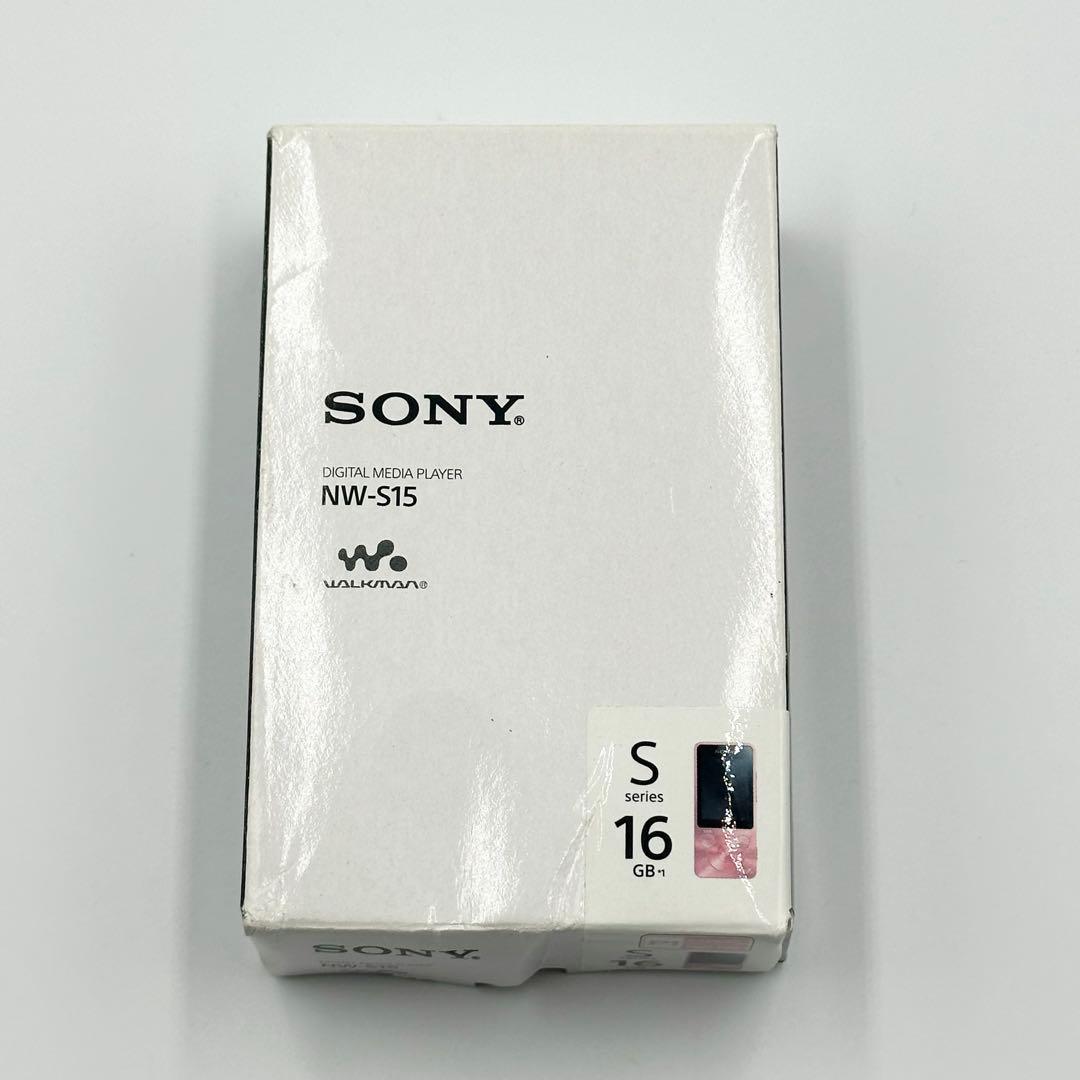 SONY ソニー ウォークマン NW-S15 ピンク