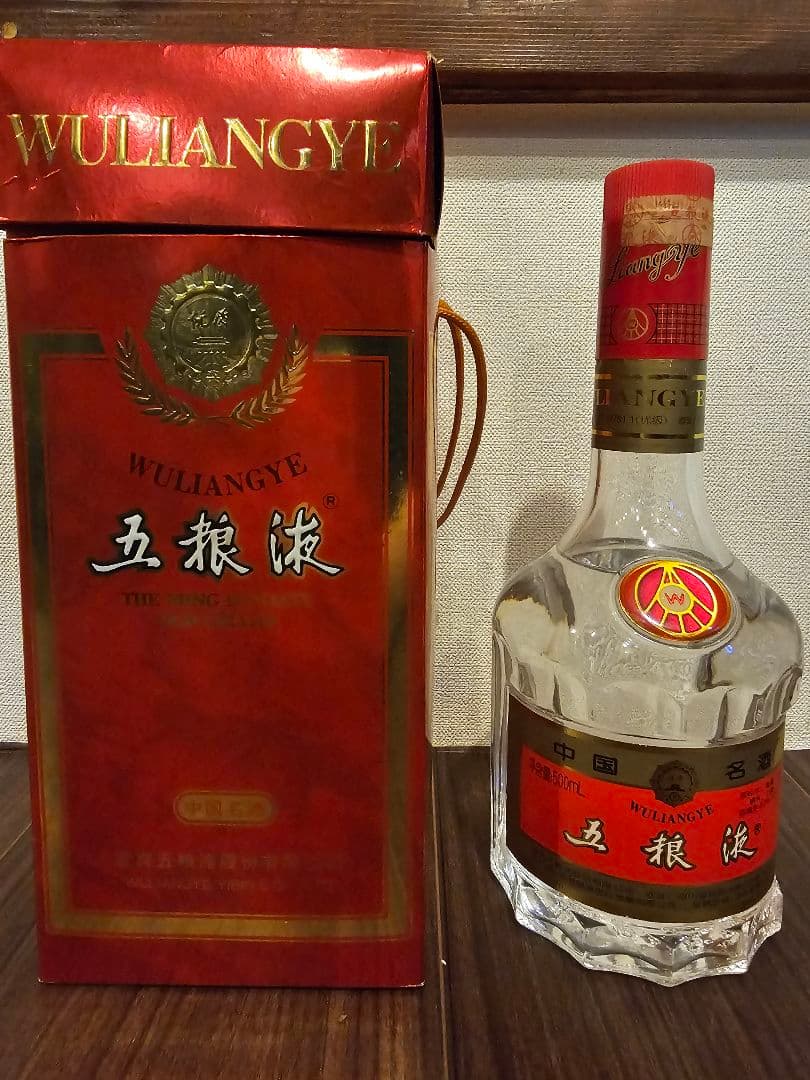 五粮液 2002年 未開栓 52%500ml 箱あり 渡辺