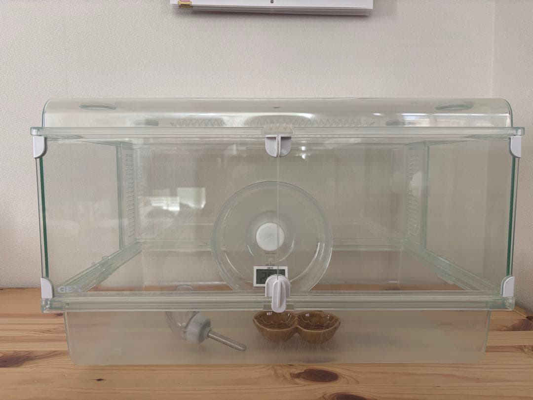 ハムスター飼育セットゲージグラスハーモニー450プラス　柔ごこち　セット