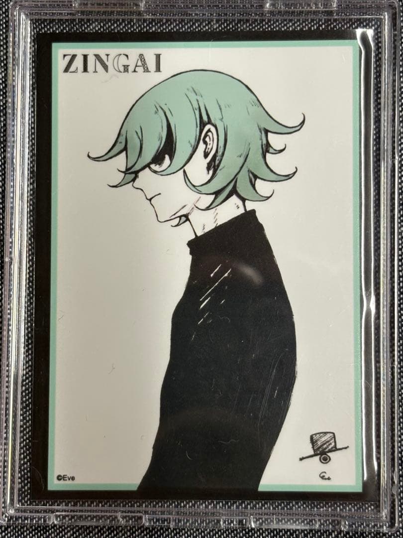 ヴァイスシュヴァルツブラウ ZINGAI SSP 心海ちゃん(白)箔押しサイン入