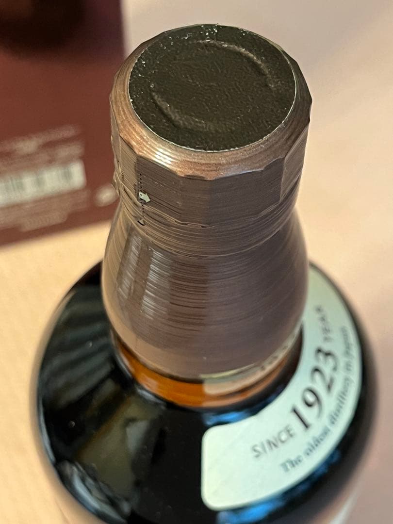 山崎 シングルモルトウイスキー 700ml 箱入り超絶美品