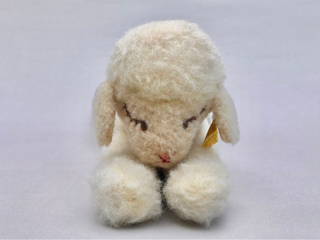 Steiff　ひつじのFloppy Lamby　お眠りひつじ　オールID　ピンク