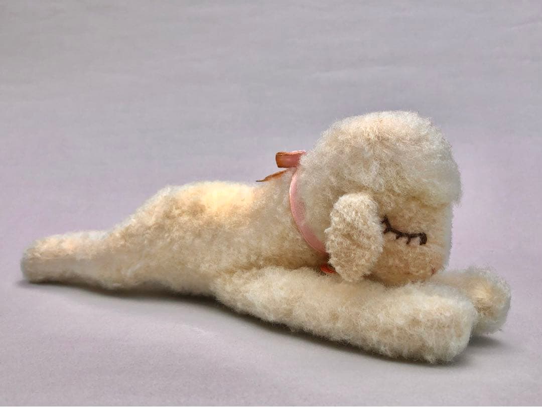 Steiff　ひつじのFloppy Lamby　お眠りひつじ　オールID　ピンク