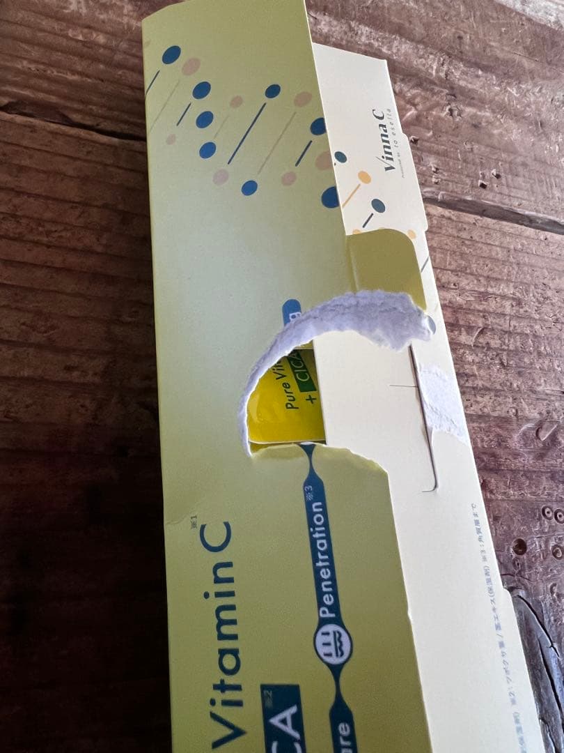 新品！ビンナシー Vinna C 生ビタミンC 毛穴美容液 生CICA 3箱