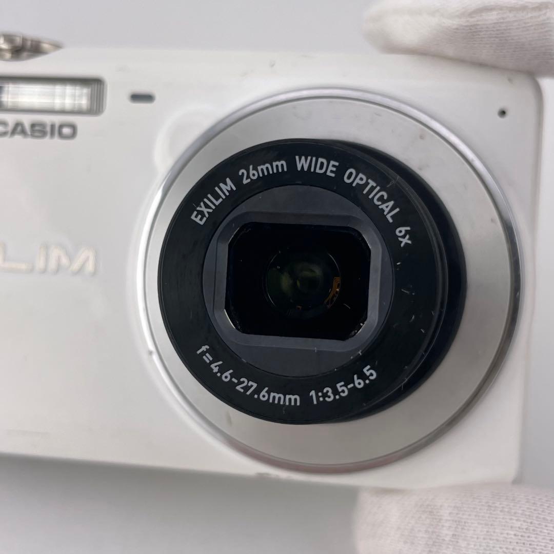 実写美⭕️【動作確認済】CASIO EXILIM EX-ZS27 ホワイト