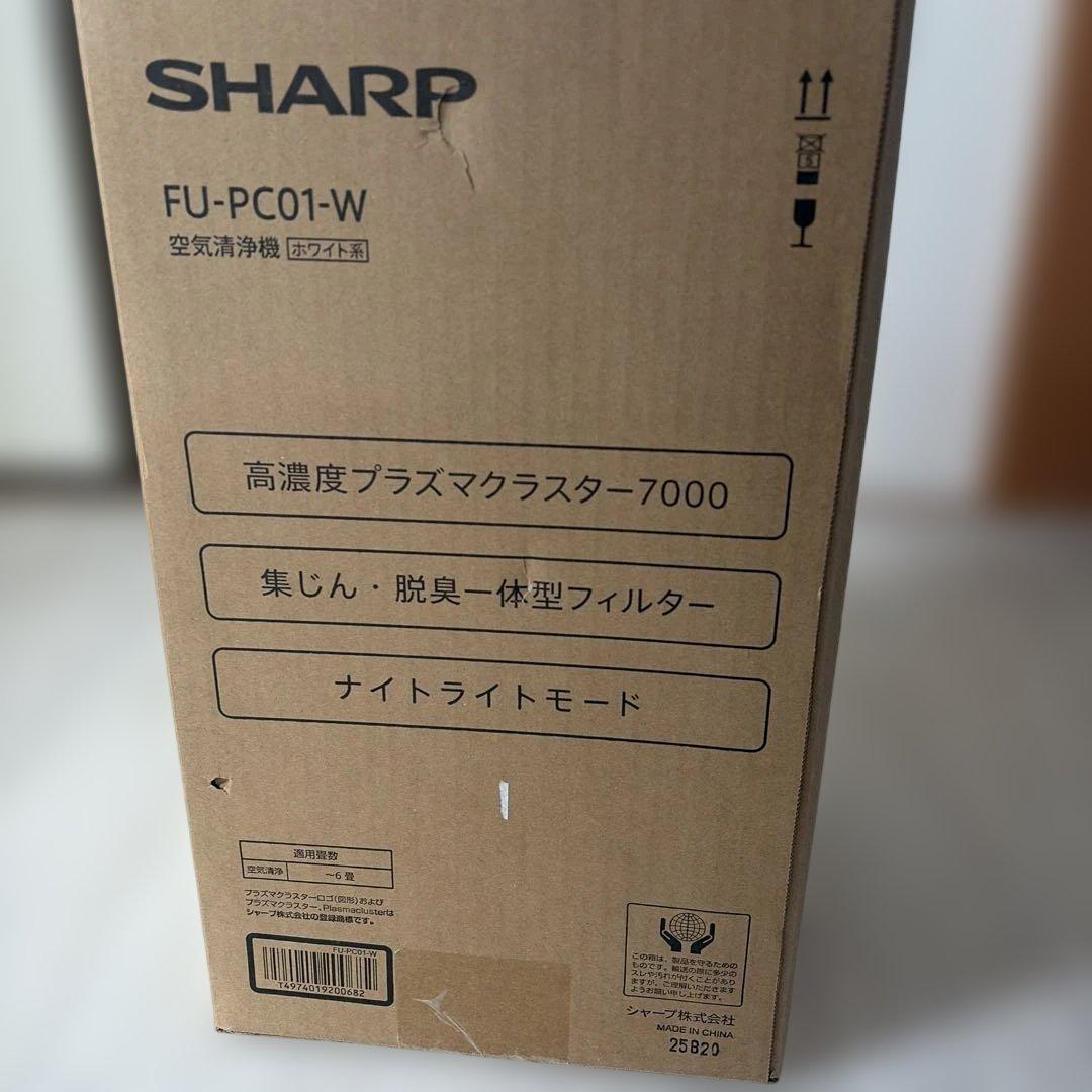 SHARP 空気清浄機 FU-PC01プラズマクラスター7000