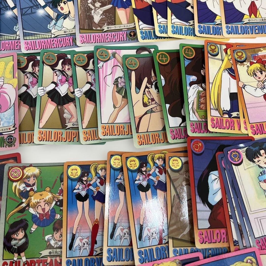 美少女戦士セーラームーン ト カードダスセット 250枚以上☆美品☆希少品