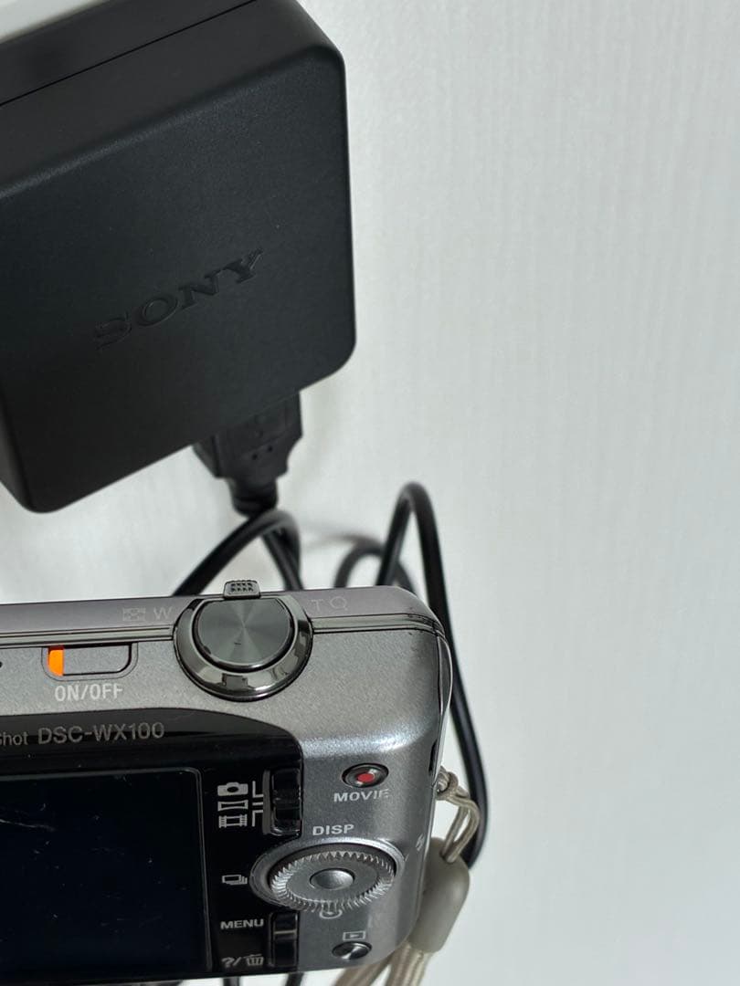 【箱付き】SONY Cyber-shot DSC-WX100 シルバー 18.2