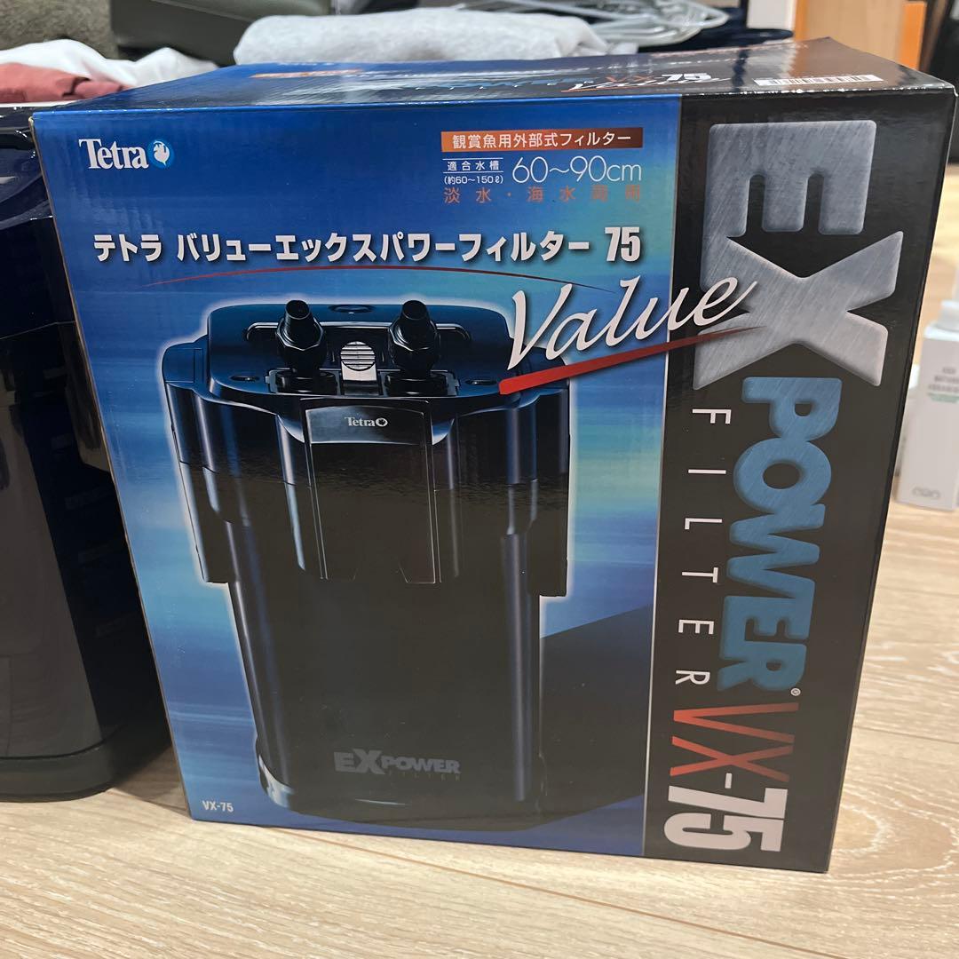【新品　未使用品】テトラ　バリューエックスパワーフィルター75