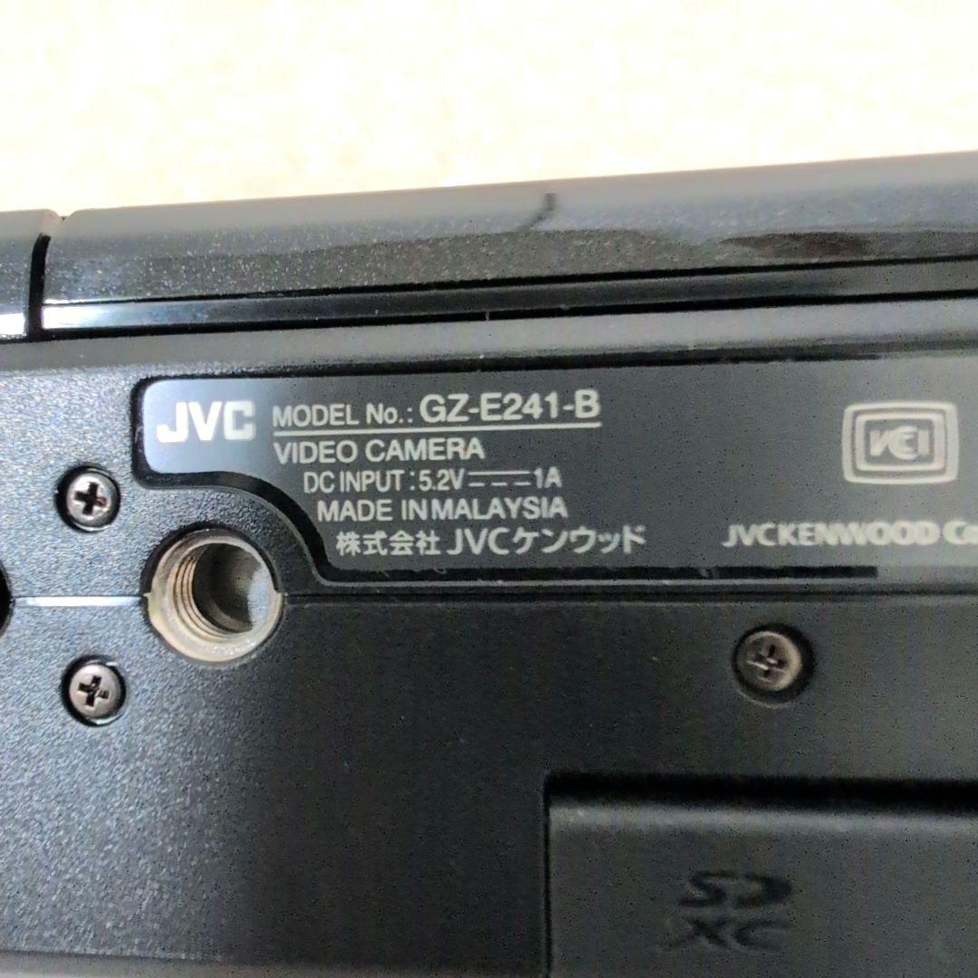 JVC ビデオカメラ Evrio GZ-E241-B