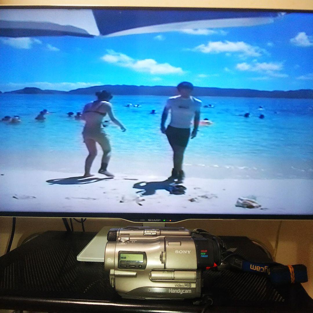 SONY video Hi8 Handycam ビデオカメラCCD-TR1再生可