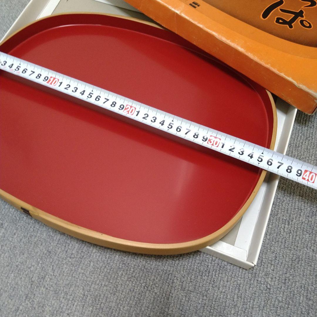 新品　激安！曲げわっぱ　楕円形盆　トレイ　秋田杉
