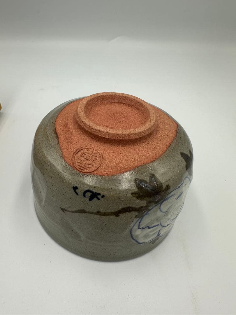 兼中斎牡丹画・小田雪窓賛書　永楽善五郎 即全造　乾山写 牡丹茶碗
