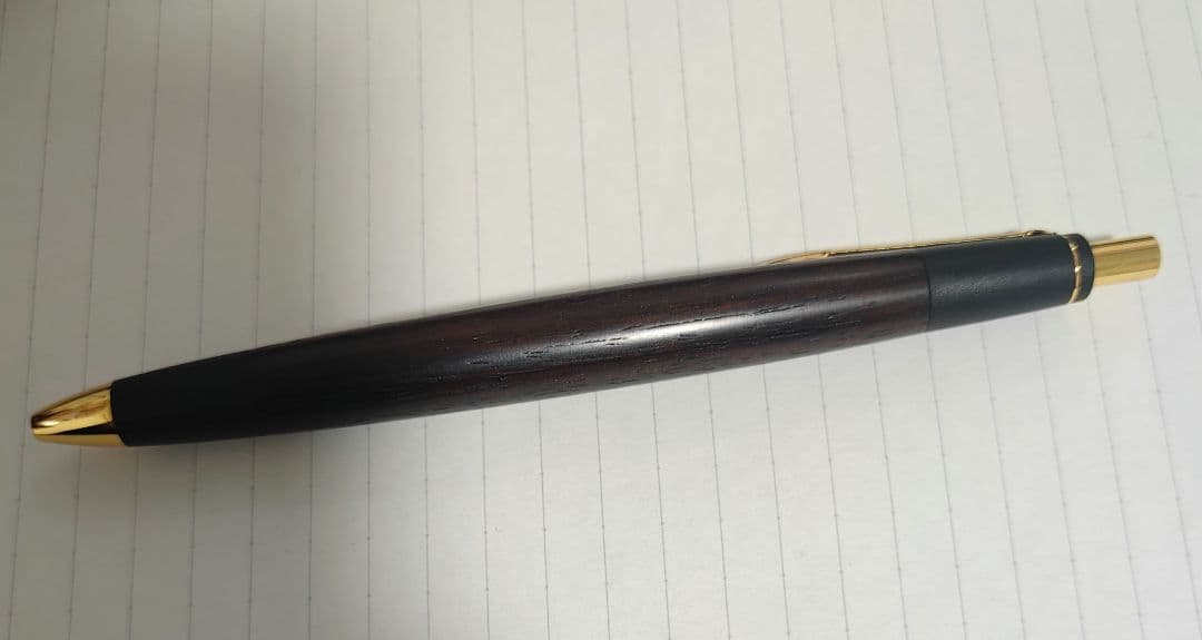 はには ボナンペン本紫檀シャープペンシル0.5mm真鍮金具