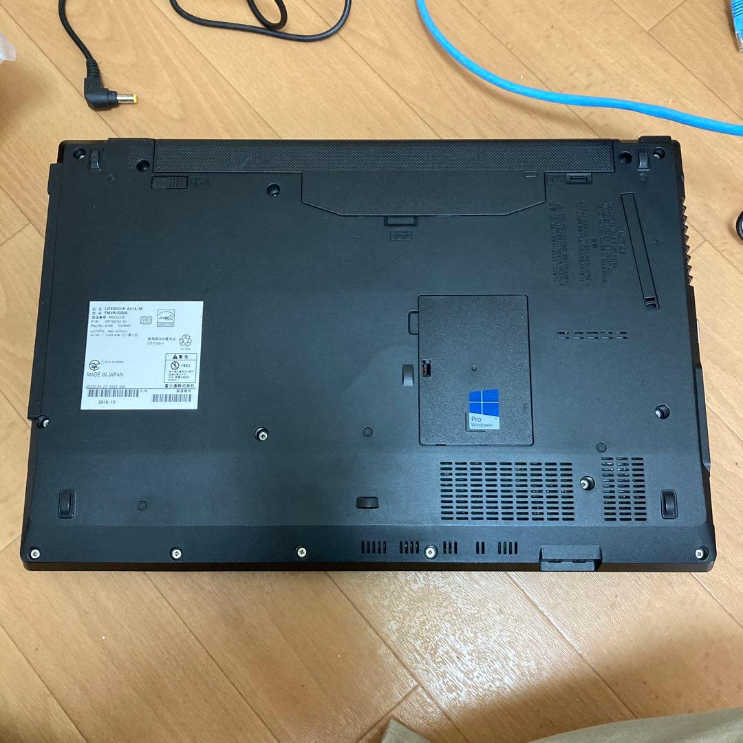 LIFEBOOK A574/M ①メモリ8GB HDD500GB