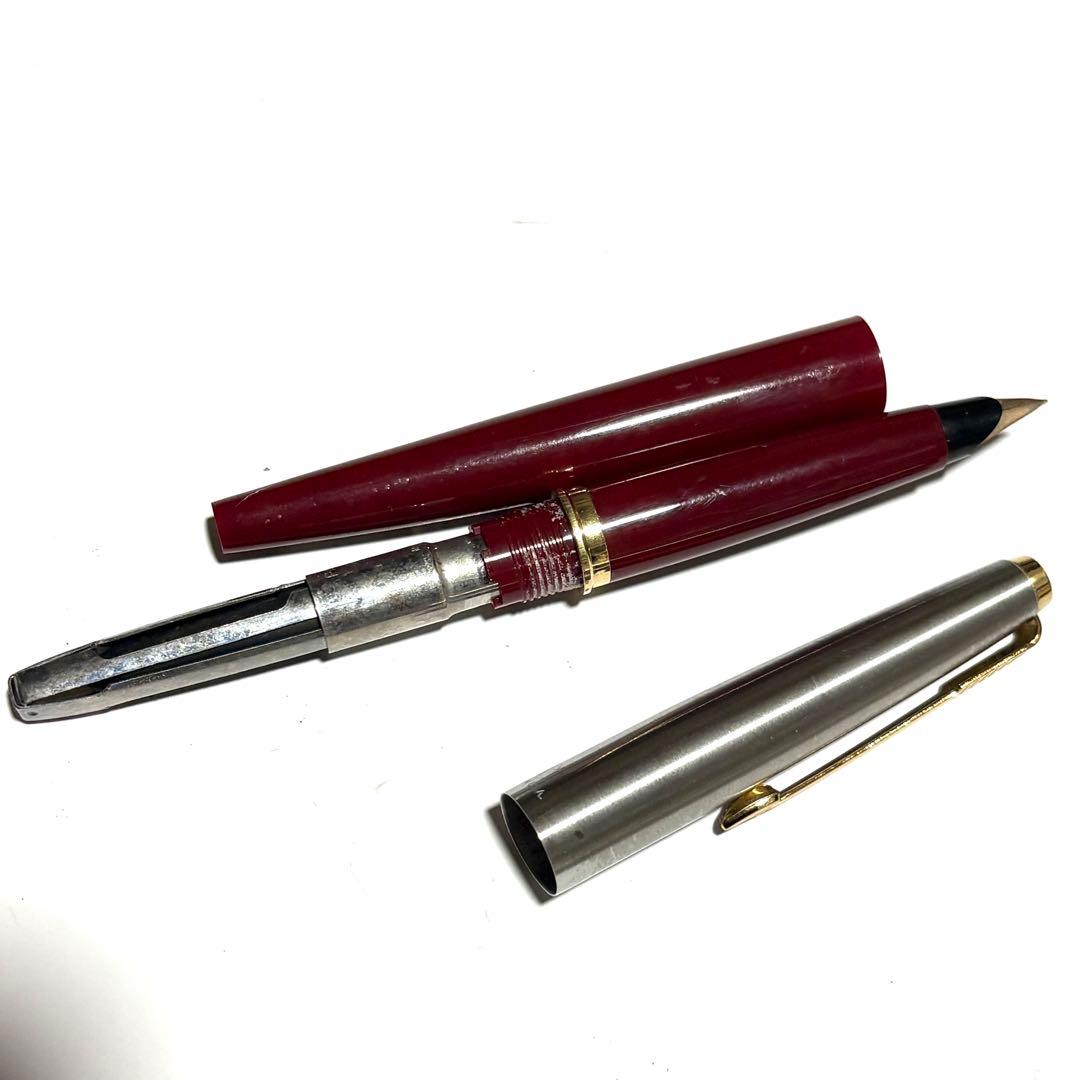 【PARKER パーカー】ヴィンテージペンセット ボールペン シャーペン 14K