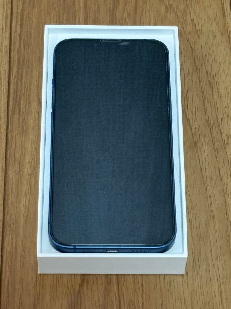 iPhone 13 512G ブルー 本体(新品ケーブル付)