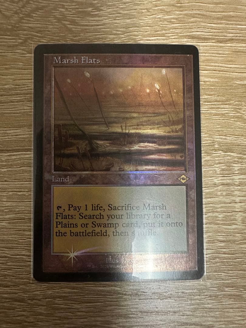 MTG 湿地の干潟/Marsh Flats 旧枠foil 英語
