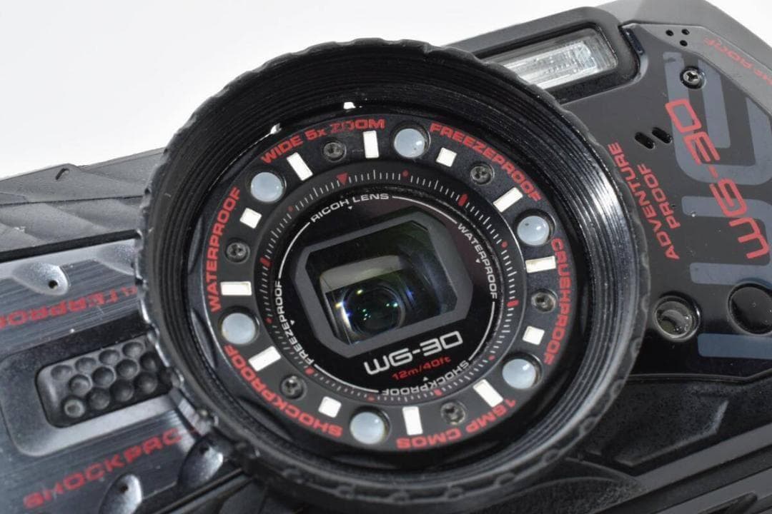 リコー　RICOH WG-30 ブラック ＃A454