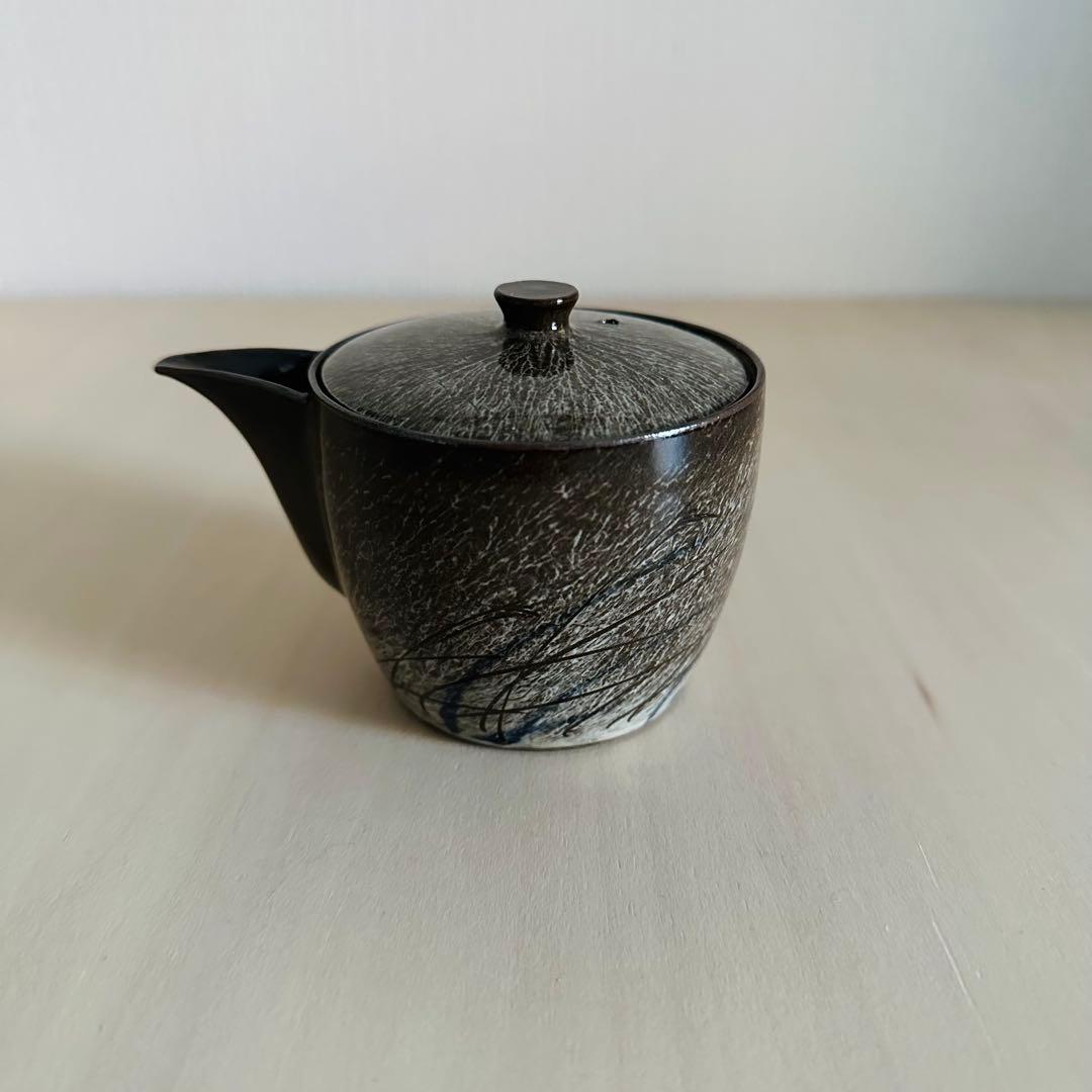 【美品】臥牛窯 玉露茶器 急須 むさしの