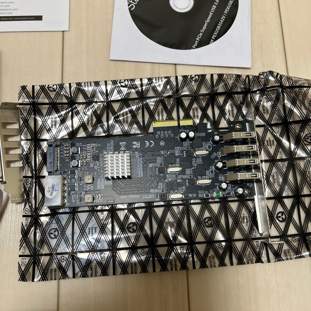 StarTech.com 4ポートUSB 3.0 PEXUSB3S44V