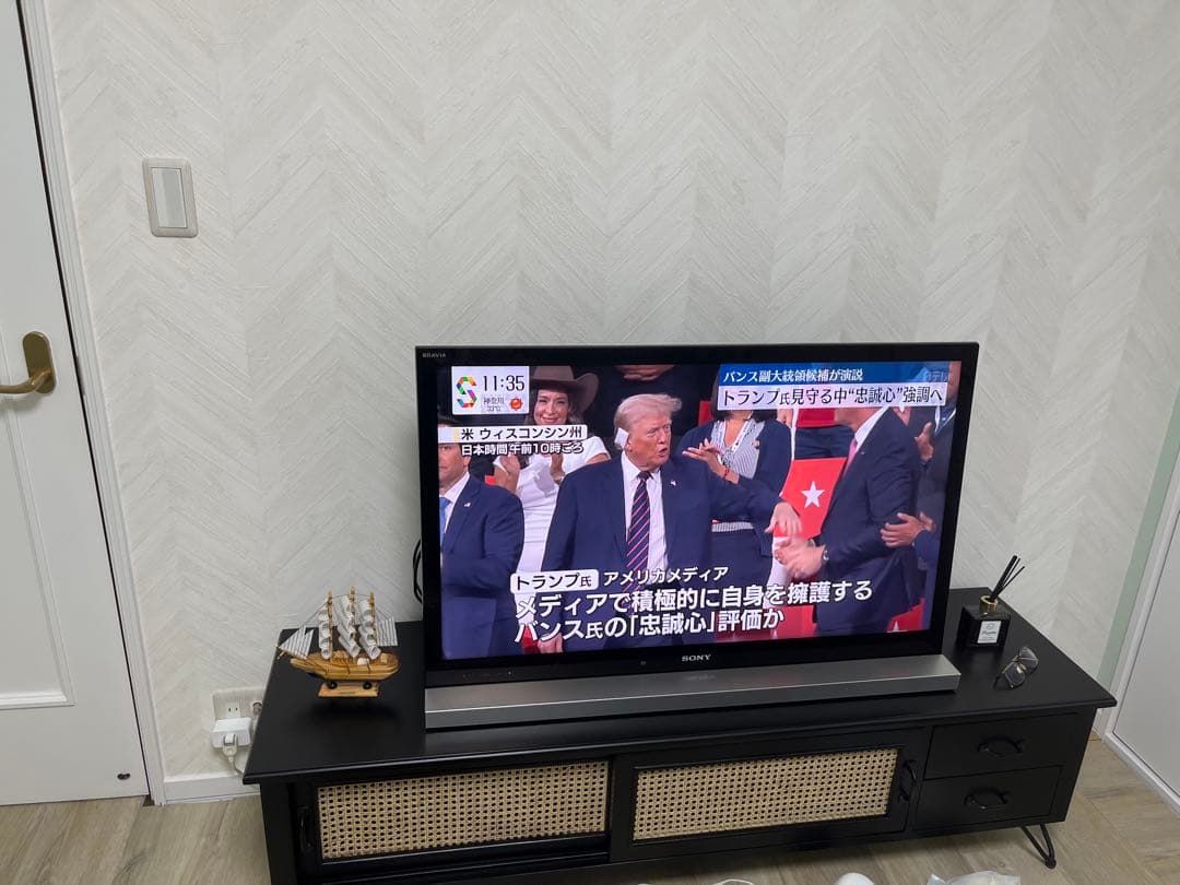 SONY 液晶テレビ KDL-40NX720 モノシリックデザイン