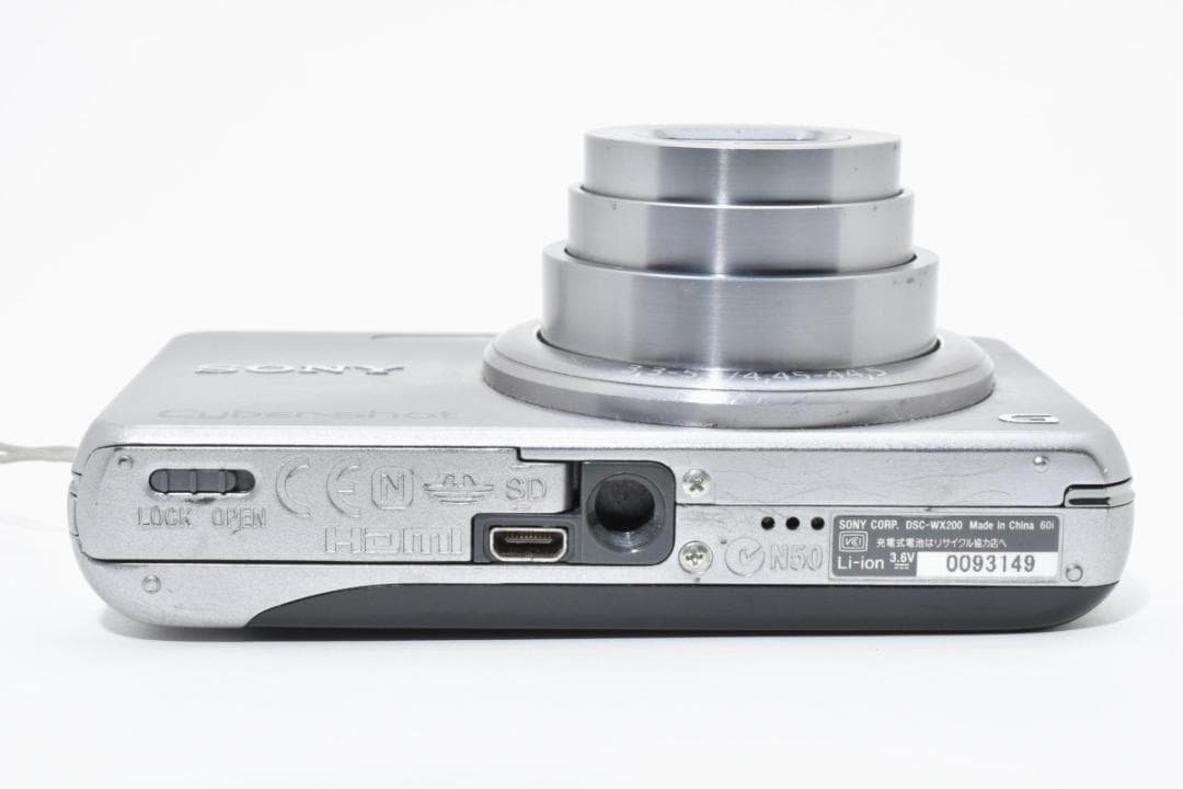 ソニー　SONY Cyber-shot DSC-WX200 シルバー