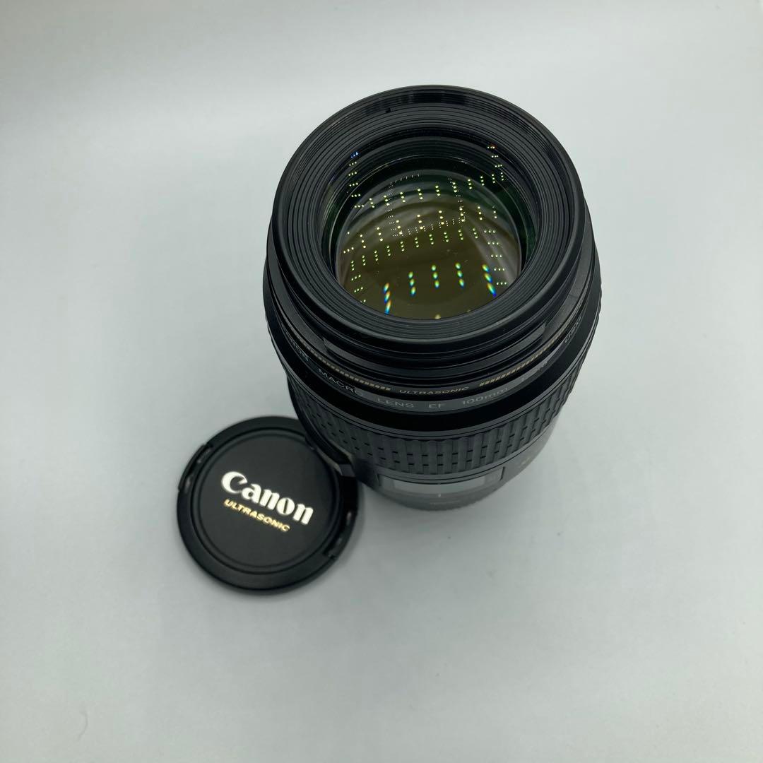 美品　マクロCANON MACRO LENS EF 100mm f2.8 USM