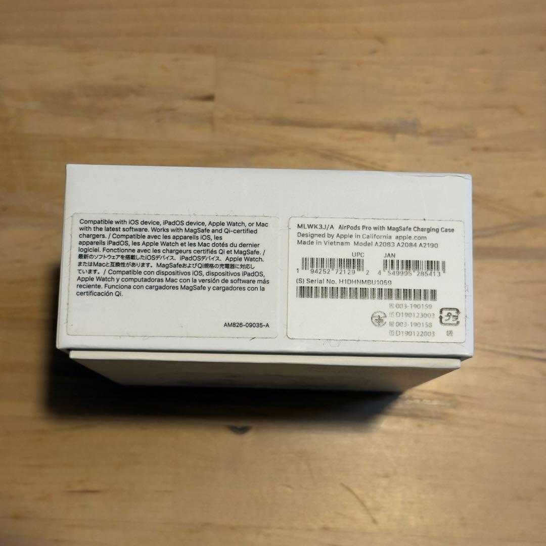 AirPods Pro 1世代 MLWK3J/A