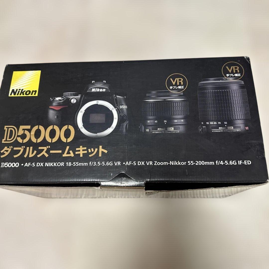 Nikon D5000 ダブルズームキット 美品