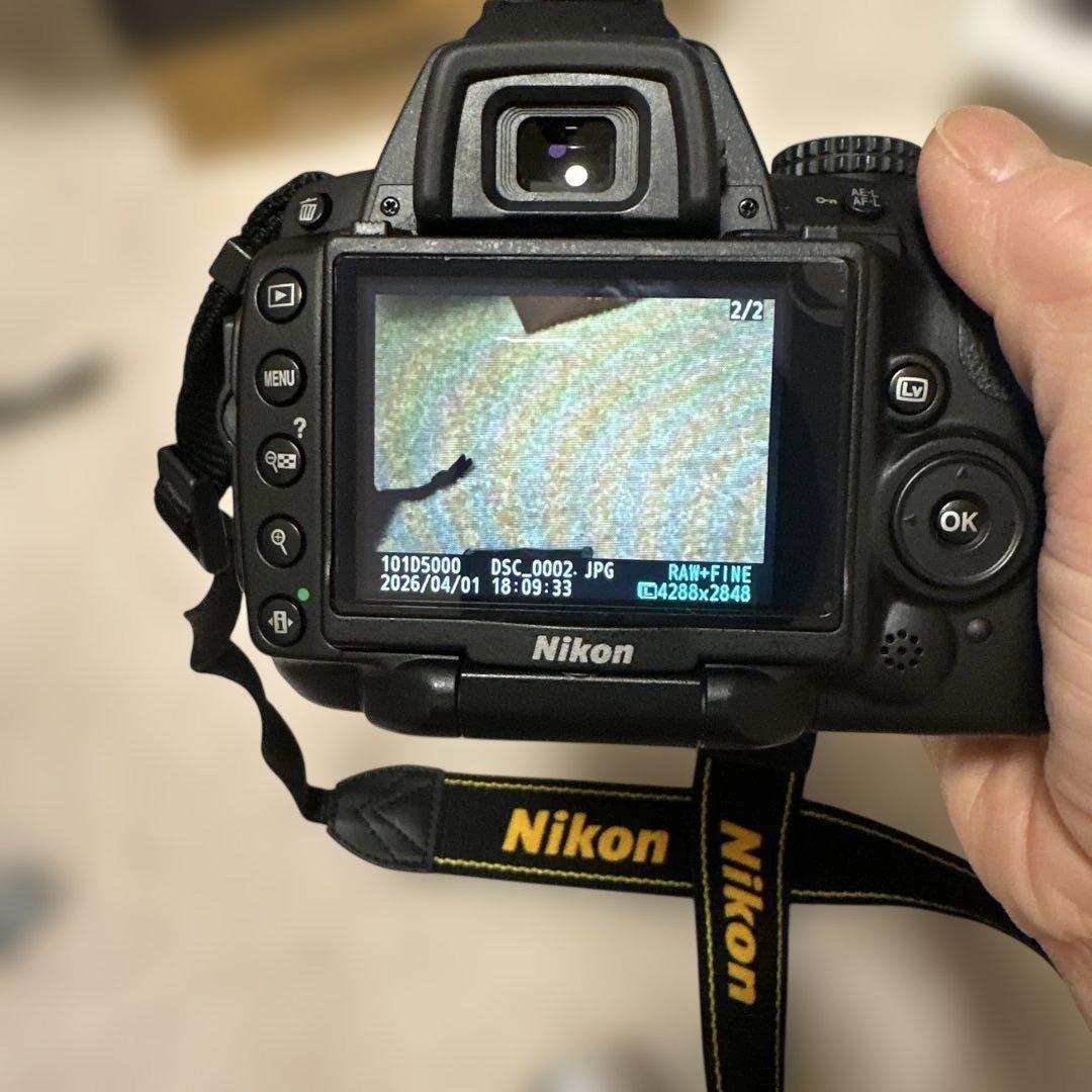 Nikon D5000 ダブルズームキット 美品