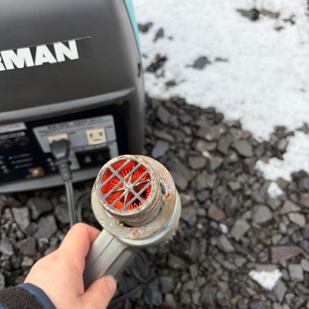 HP1600SV AIRMAN ホンダOEM インバーター発電機 DIY