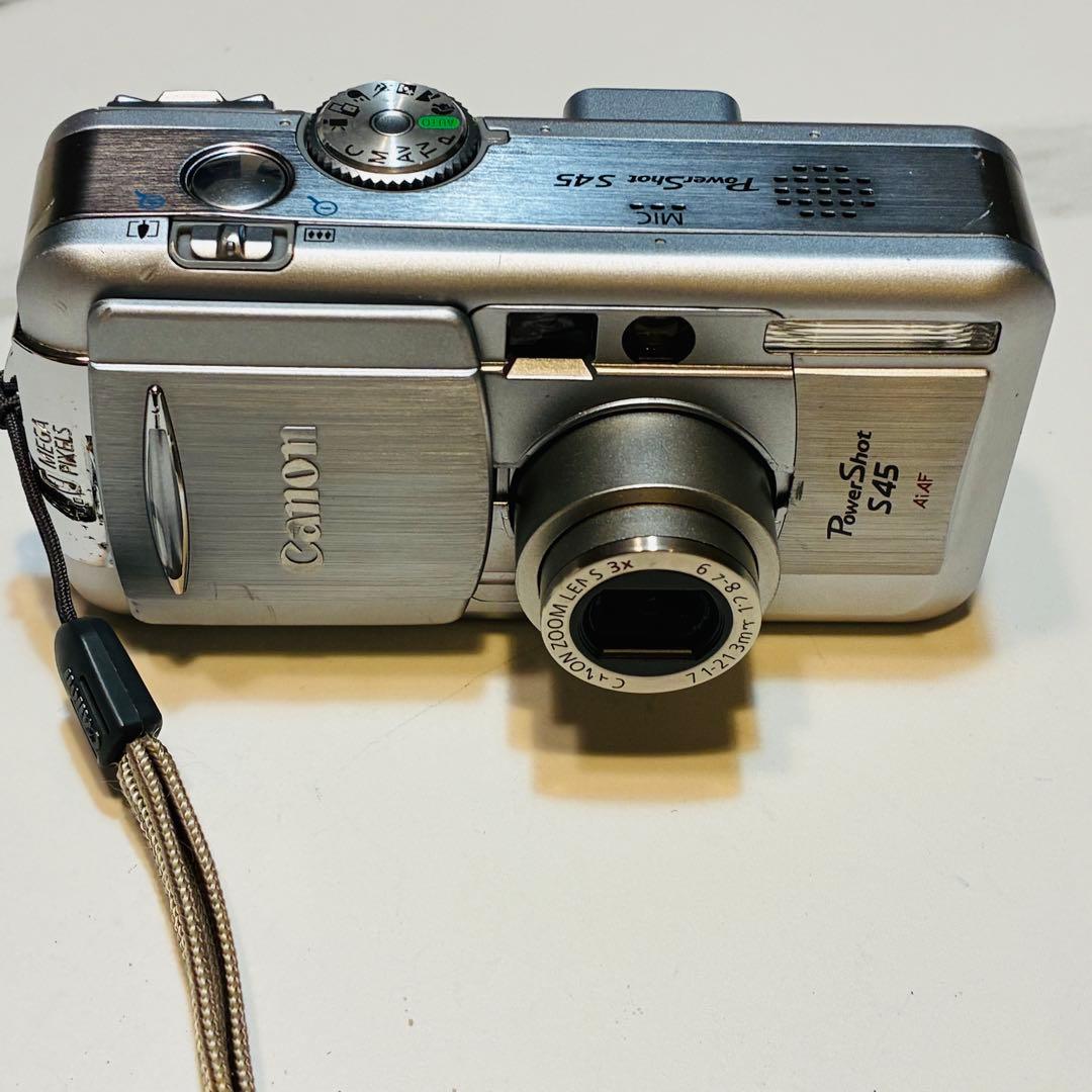 【動作確認済み】 Canon PowerShot S45 シルバー