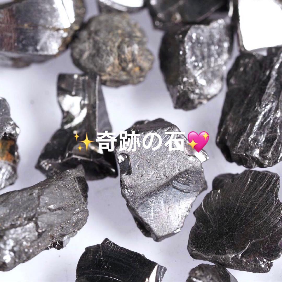 ★特選一石★希少レア☆奇跡の癒しの石☆【健康美容の石☆エリートシュンガイト】❤️